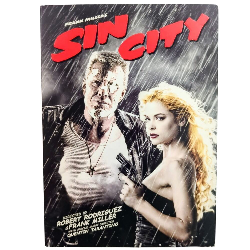 Sin City DVD 2005 Robert Rodriguez Frank Miller Quentin Alternate Slipcover New